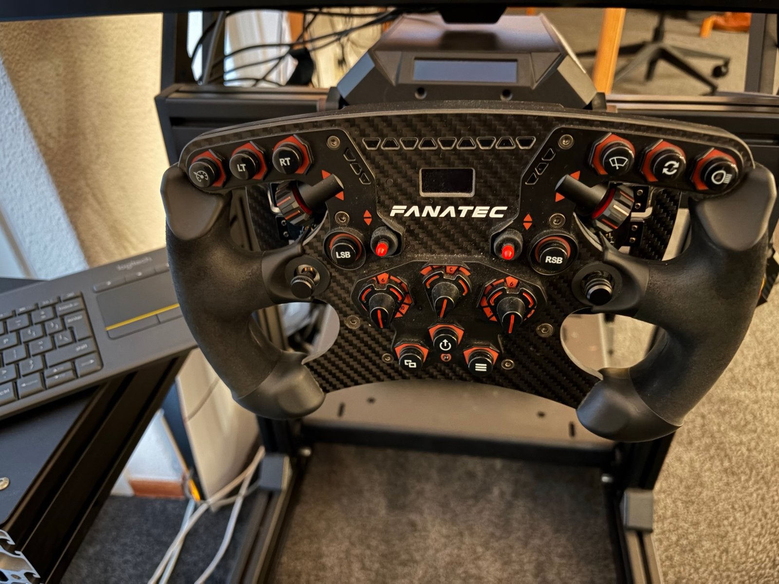 Fanatec Podium DD1, Formula V2 Wheel & Heusinkveld Sprintset, Ophalen, Overige merken, Zo goed als nieuw