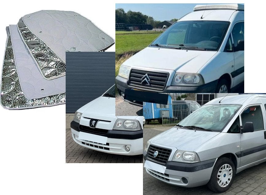 Raamisolatie Expert/Jumpy/Scudo bouwjaar tot 2006 3 delige, Buurserstraat 15 A, 7481 EG,Haaksbergen, Ophalen of Verzenden, Info@123CamperOnderdelen.nl