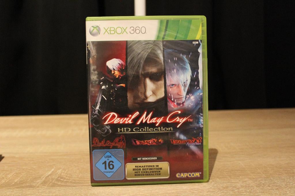 Devil May Cry HD Collection Xbox 360, Spelcomputers en Games, Games | Xbox 360, Gebruikt, Avontuur en Actie, 1 speler, Vanaf 16 jaar