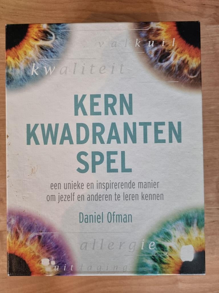 3 Kernkwadrantenspellen - Daniel Ofman - Zelfkennis en Groei, Vijf spelers of meer, Ophalen of Verzenden, Zo goed als nieuw, Daniel Ofman