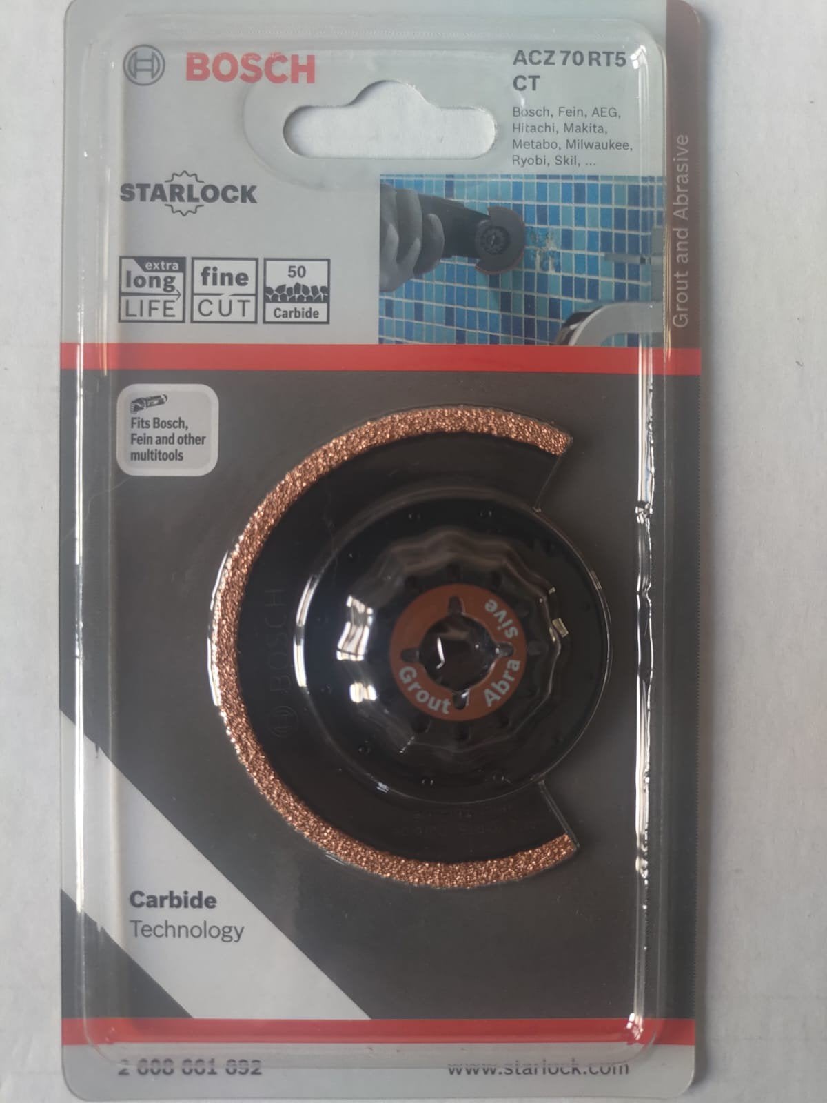 Bosch Starlock ACZ 70 RT5 CT Carbide Voegfrees, Ophalen of Verzenden