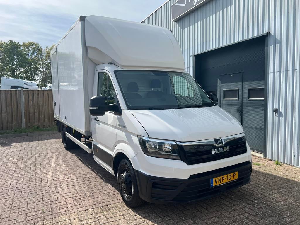 MAN TGE 5.180 Dubbel Lucht • Nieuwe Distributie • Automaat, Auto's, 3128 kg, MAN, Wit, Origineel Nederlands