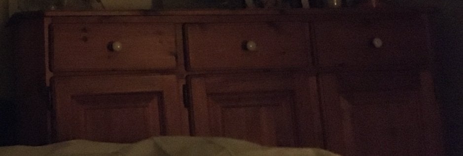 Grenen Dressoir met 3 Deuren en 3 Laden, Ophalen, Gebruikt, 100 tot 150 cm, Met lade(s)