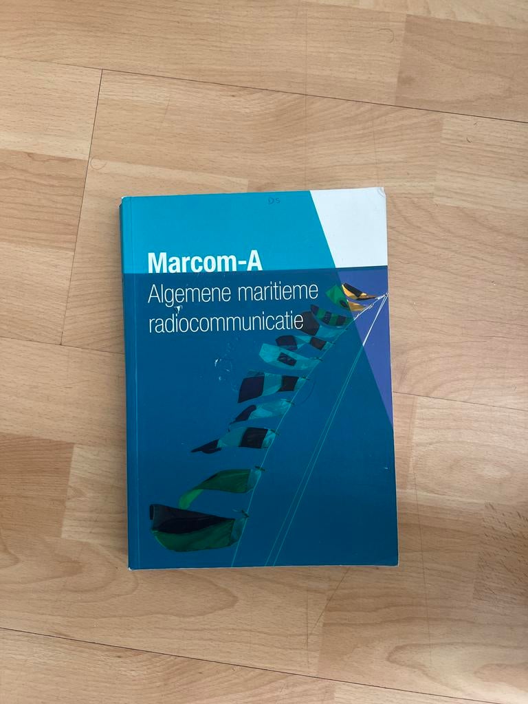 Marcom-A: Algemene maritieme radiocommunicatie, Boeken, Studieboeken en Cursussen, Ophalen, Beta, Zo goed als nieuw, MBO