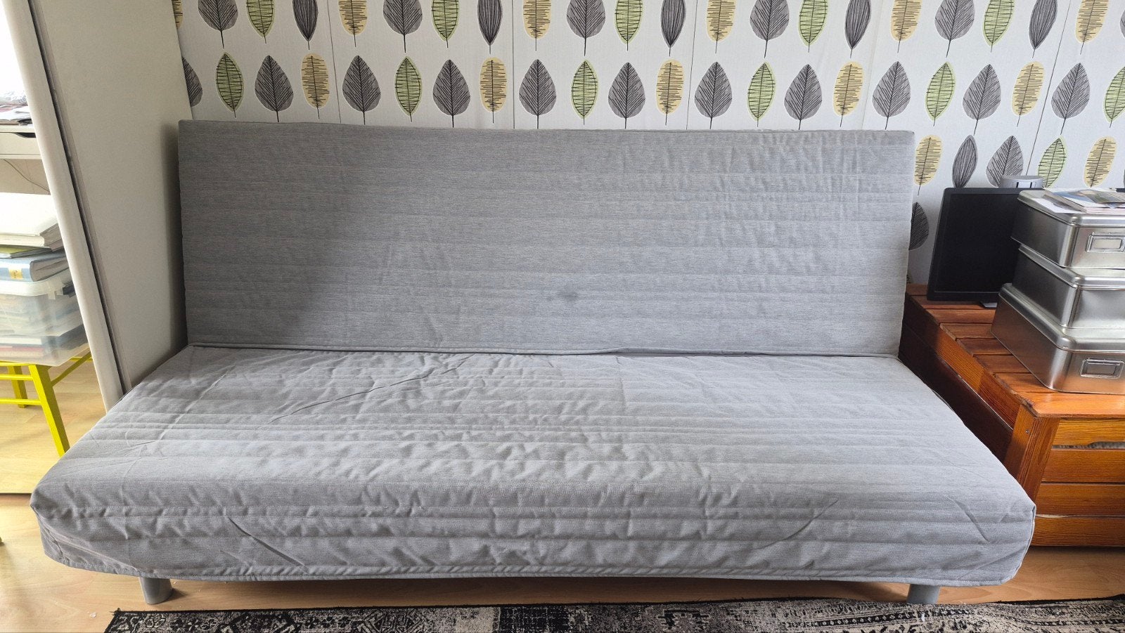 Bedbank/Slaapbank van Ikea (Beddinge), Ophalen, Tweepersoons, 140 cm