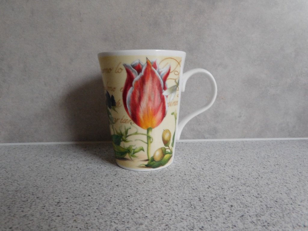 Mok Fine Bone China Tulp Crown Trent, Overige merken, Zo goed als nieuw, Overige stijlen, Porselein