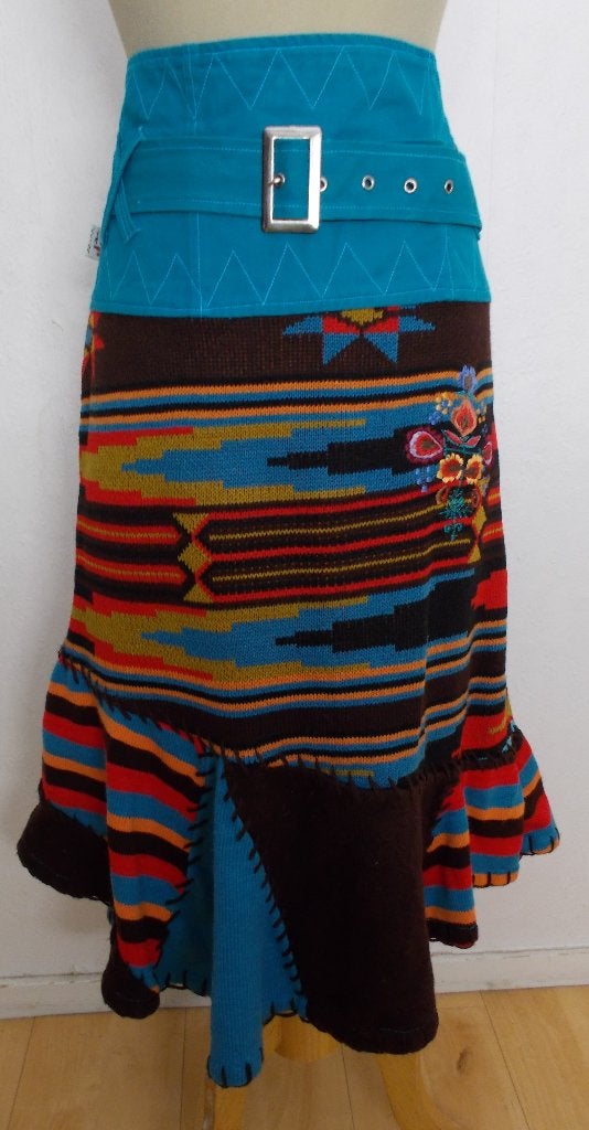 Aparte knitwear maxi rok van Savage Culture! XL, Kleding | Dames, Rokken, Overige kleuren, Verzenden, Maat 46/48 (XL) of groter