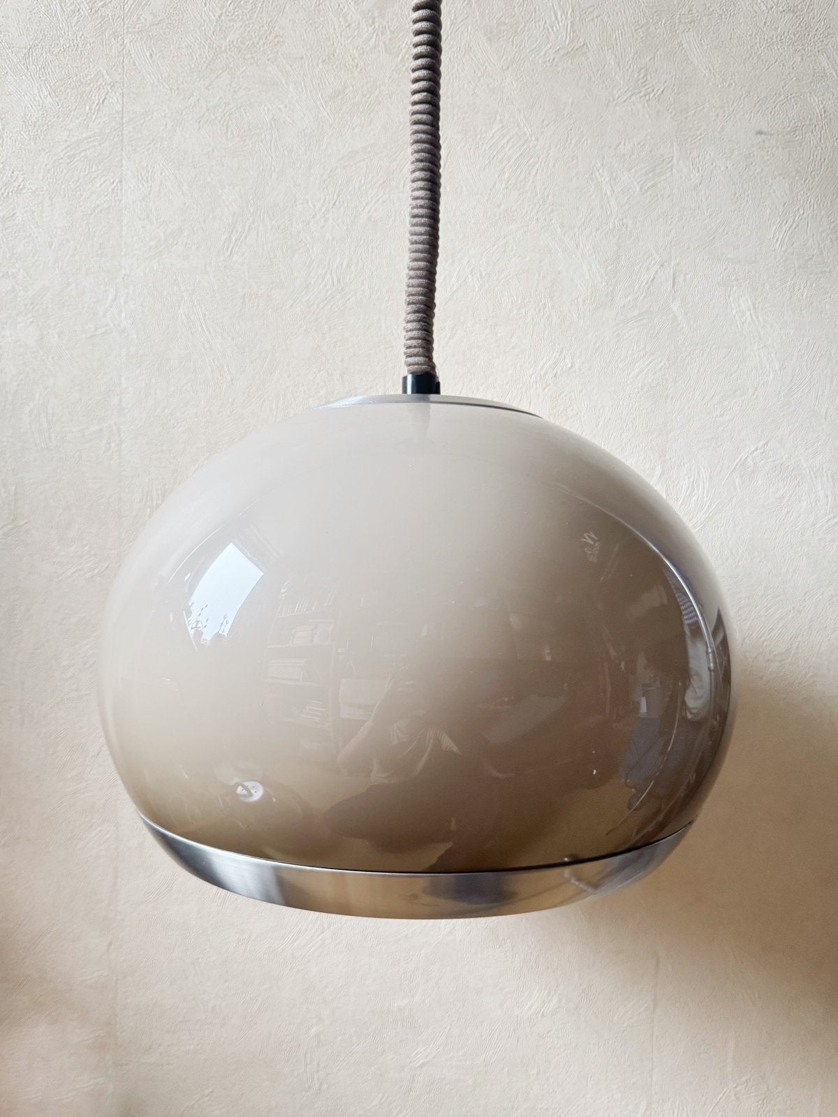 Vintage Dijkstra XL Mushroom Hanglamp | Space Age MCM, Huis en Inrichting, Lampen | Hanglampen, Space Age Mid Century, Zo goed als nieuw