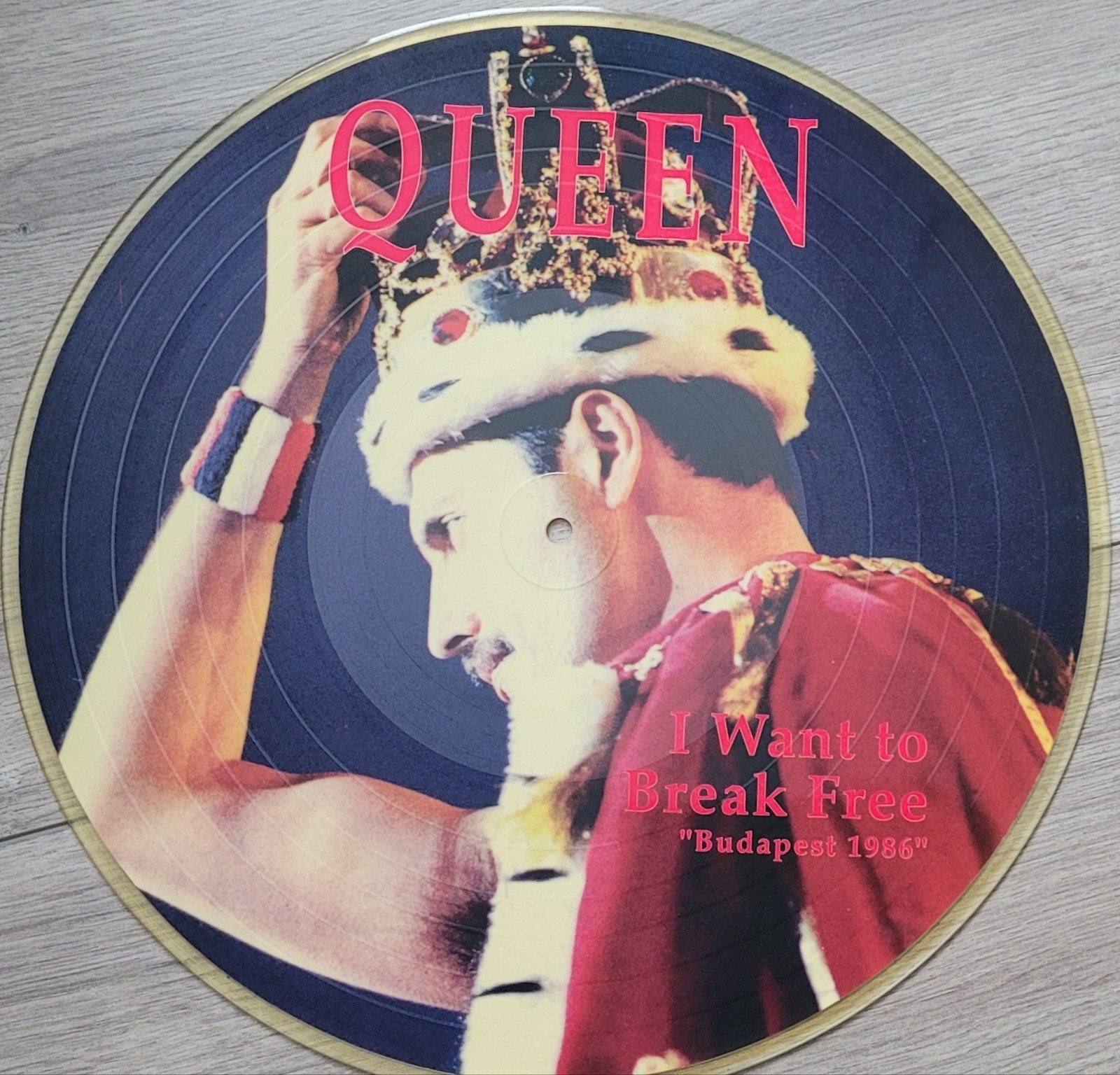 Queen bootleg Break free, Cd's en Dvd's, Ophalen of Verzenden, Zo goed als nieuw, 12 inch, Poprock