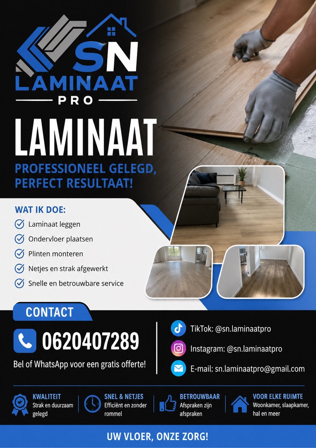 Laminaat, 50 tot 150 cm, Ophalen of Verzenden, 10 m² of meer, 10 tot 30 cm