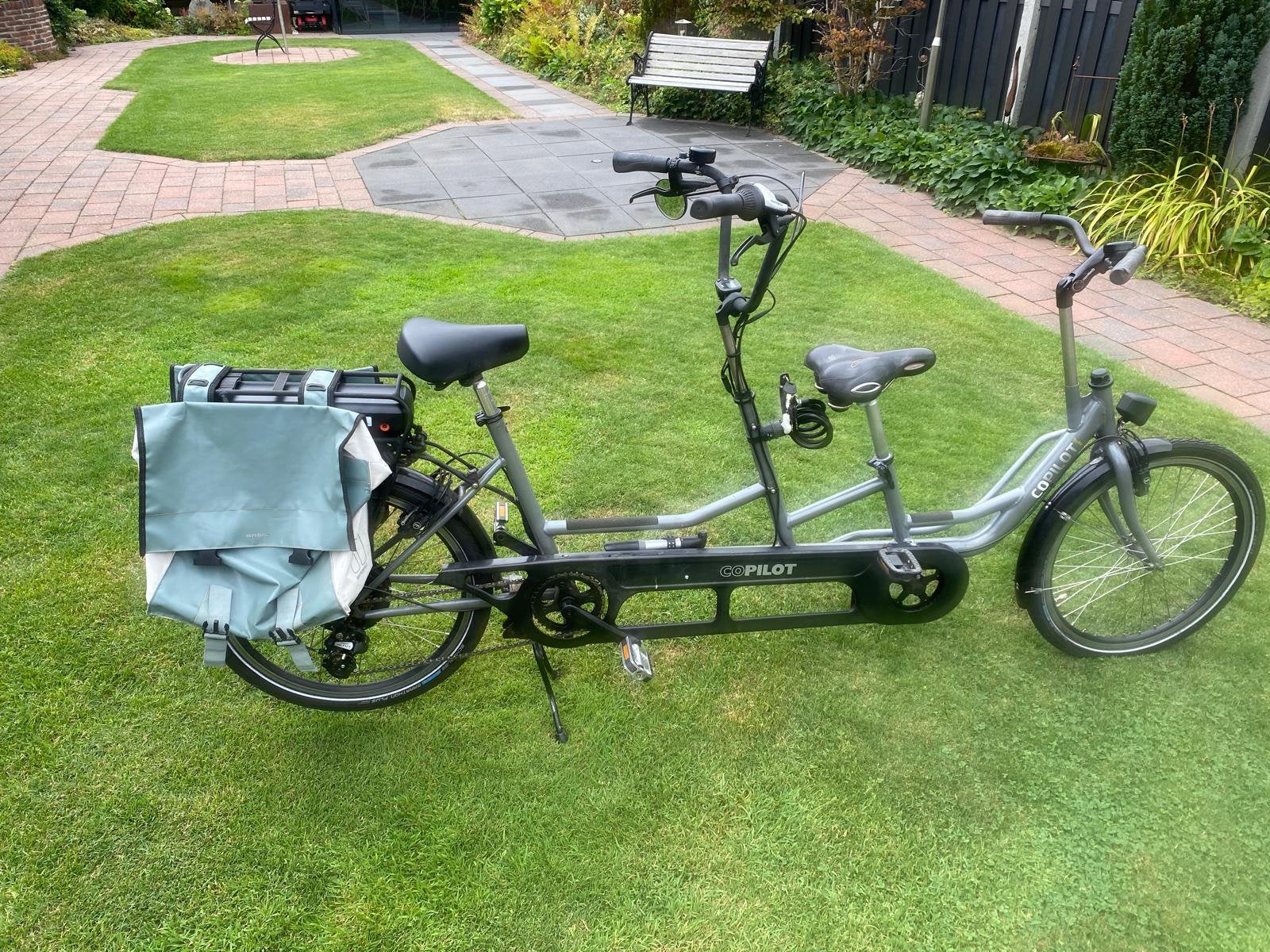 Goeie electrische tandem, 55 cm of meer, Ophalen, Gebruikt, Minder dan 10 versnellingen
