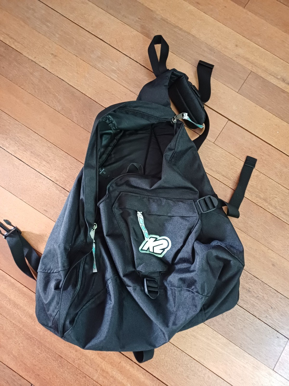 slingbag rugzak zwart, Ophalen, Zo goed als nieuw