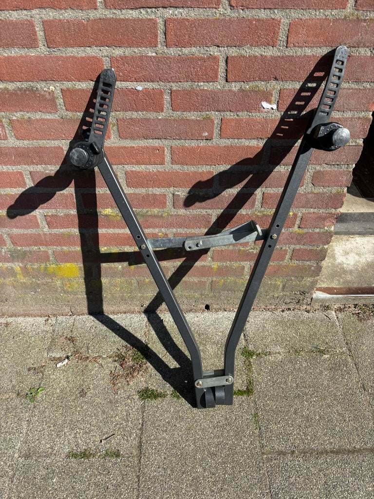 Fietsendrager en signalisatieplaat, merk Mottez, Ophalen, Gebruikt, Trekhaakdrager