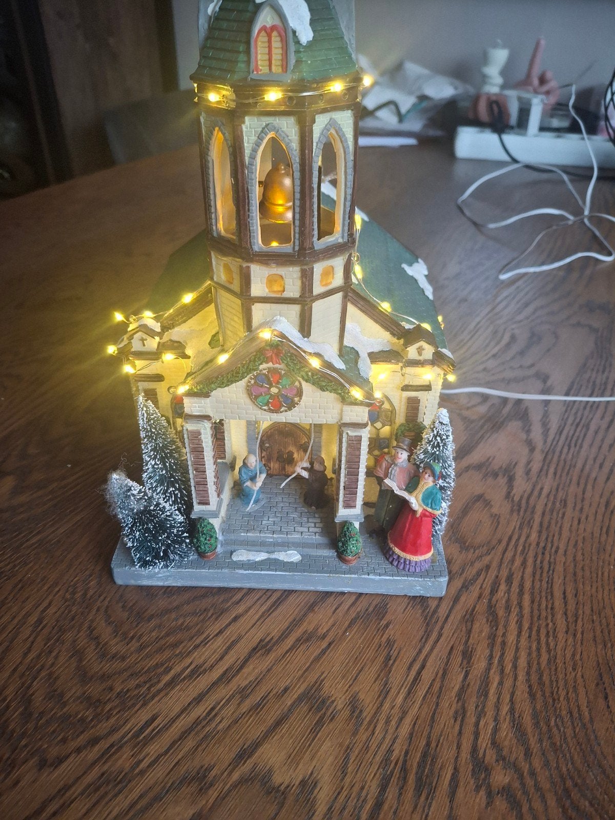 kerk kerst, Ophalen