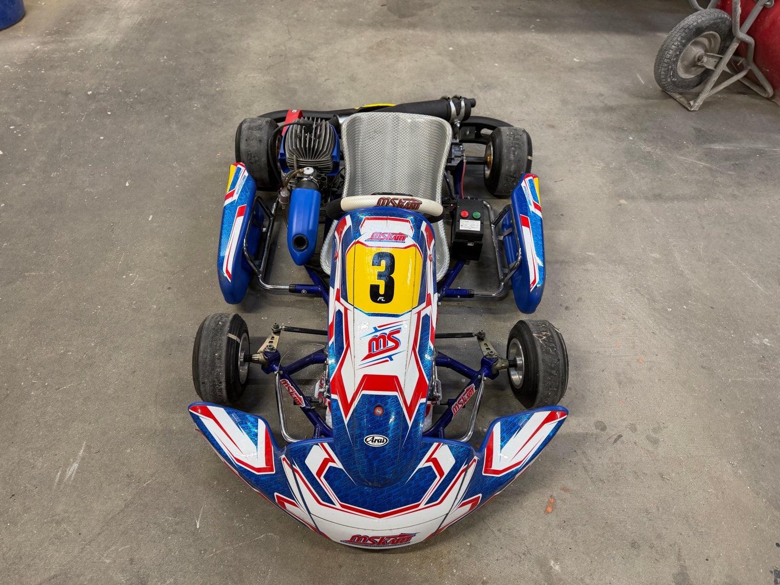 MS Kart met IAME X30 motor - Klaar voor de race, Sport en Fitness, Ophalen of Verzenden, Gebruikt, Kart