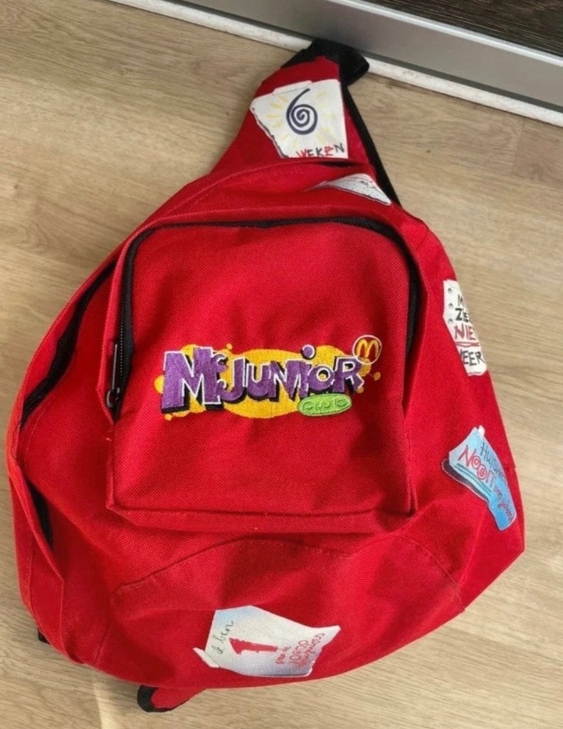 Nieuw! Mc junior / Mc Donalds schooltas vintage, Ophalen of Verzenden, Overige typen