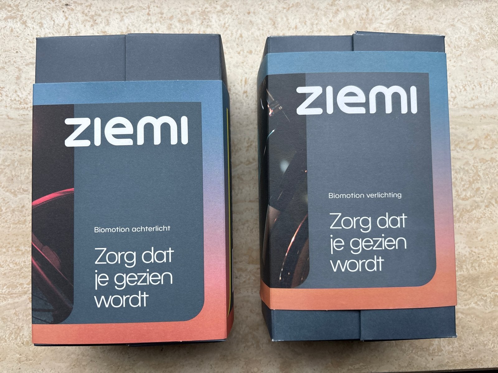 Nieuwe Ziemi Biomotion fietsverlichting set, Ophalen of Verzenden, Nieuw, Verlichtingsset