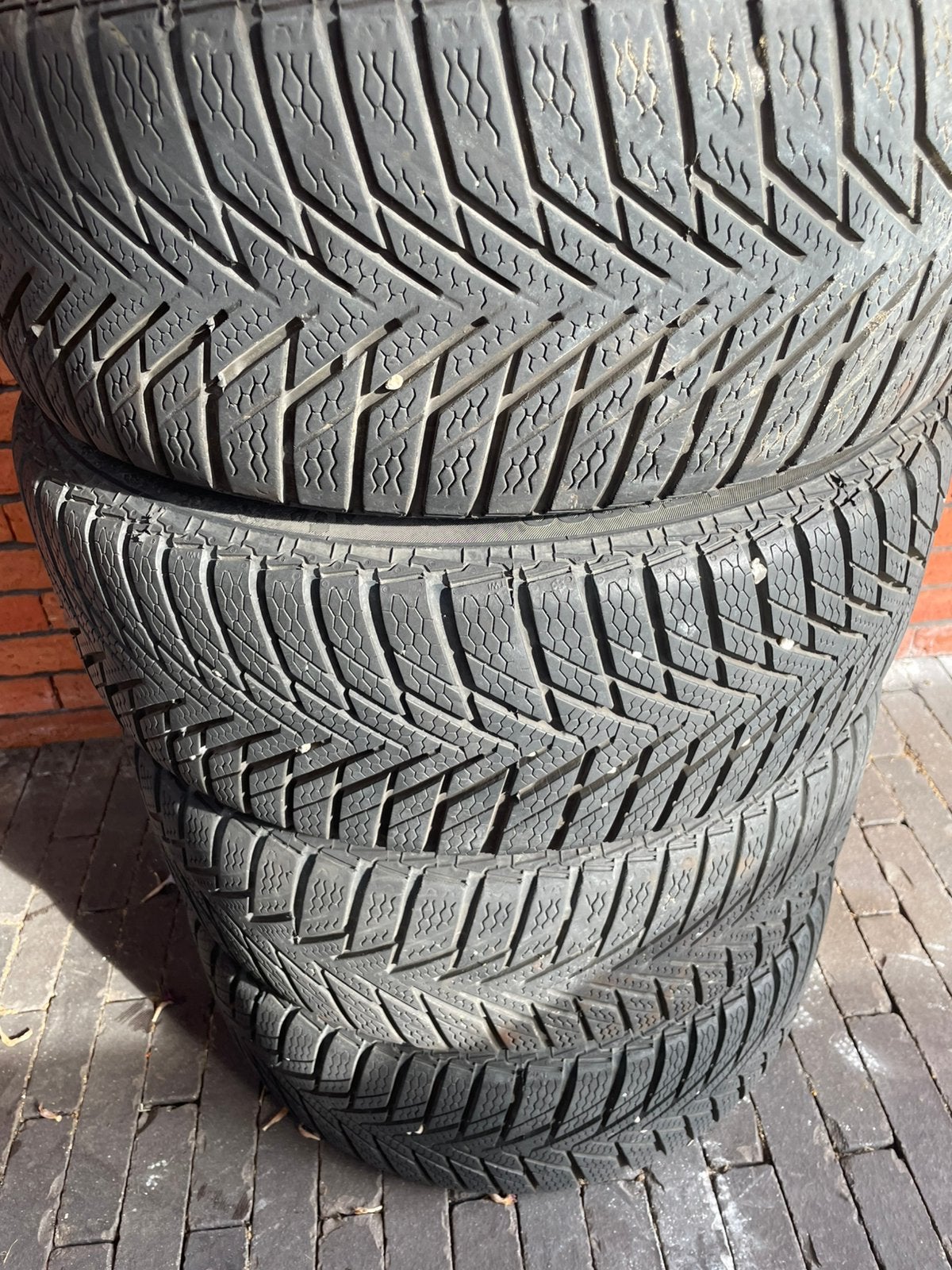 Originele Ford Fiesta winterset - Continental 195/50 R15, Ophalen, Gebruikt