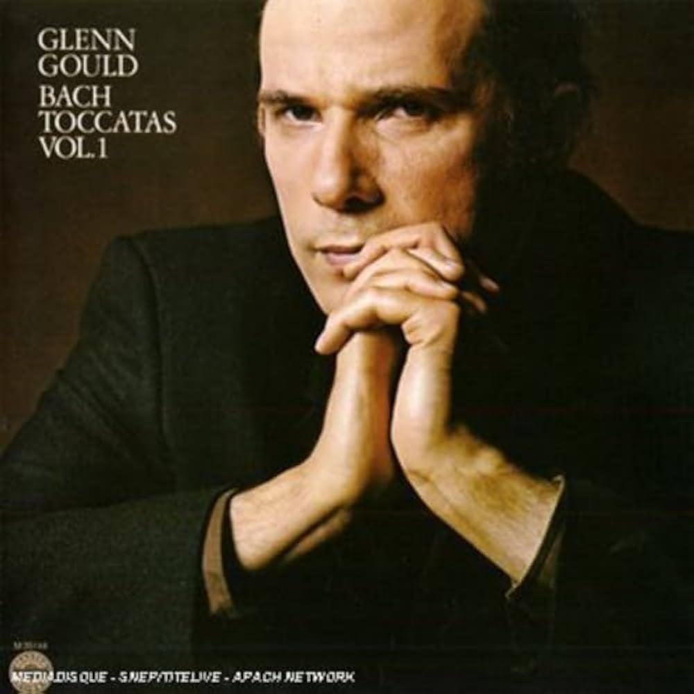 glenn gould bach toccatas vol 1, Ophalen of Verzenden, Barok, Zo goed als nieuw, Overige typen
