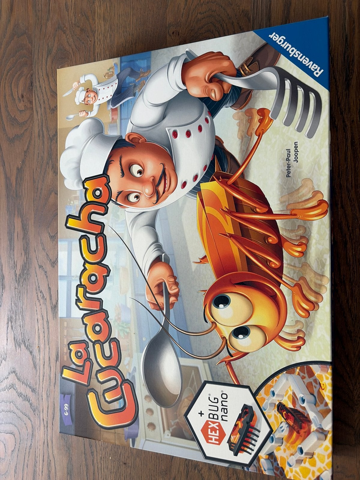 La Cucaracha Ravensburger bordspel met HEXBUG nano, Drie of vier spelers, Ophalen of Verzenden, Zo goed als nieuw