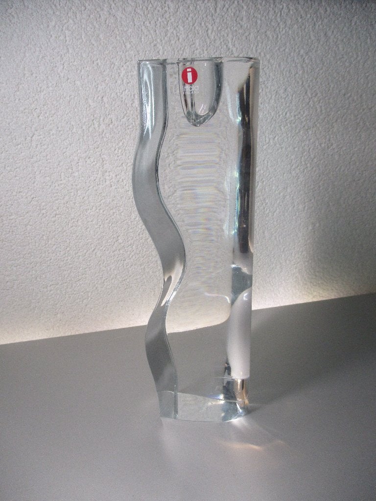 Iittala kandelaar PARI by Tiina Nordström 1980   22 cm, Ophalen of Verzenden