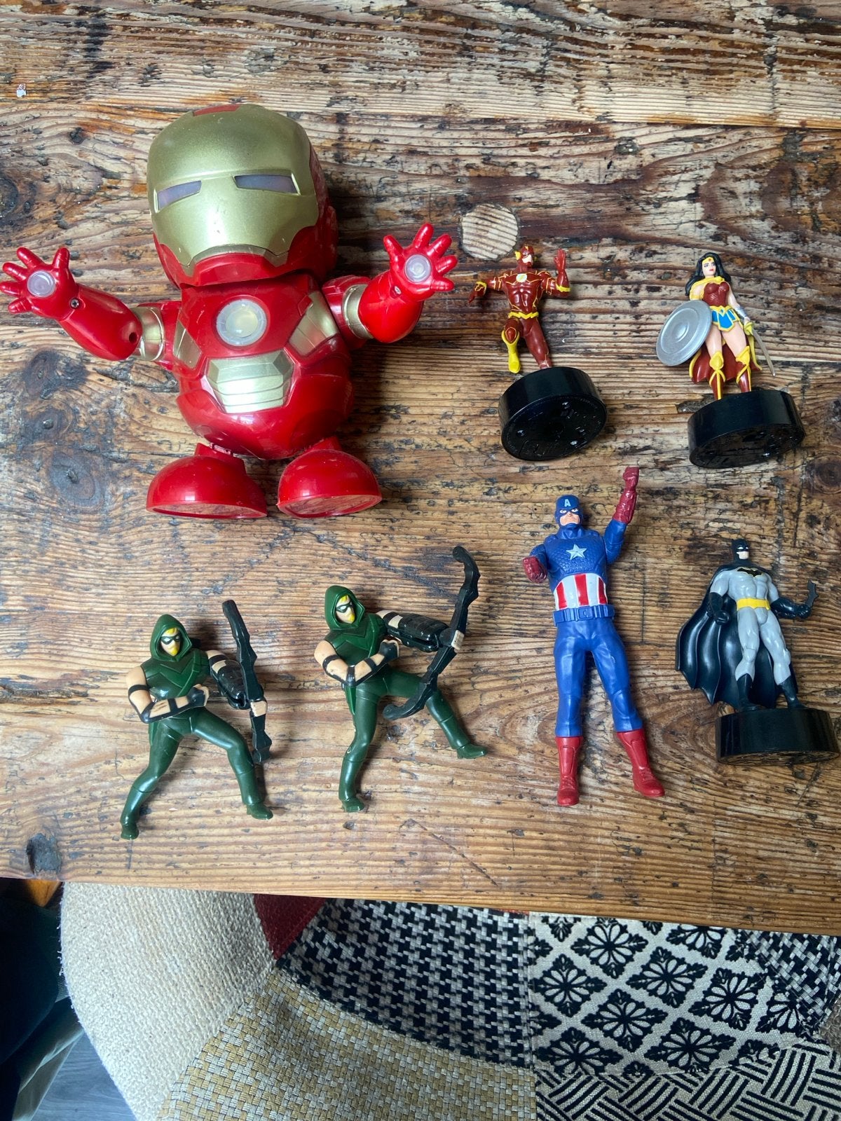 Superhelden Poppetjes - Iron Man, Captain America, Batman, Ophalen, Gebruikt