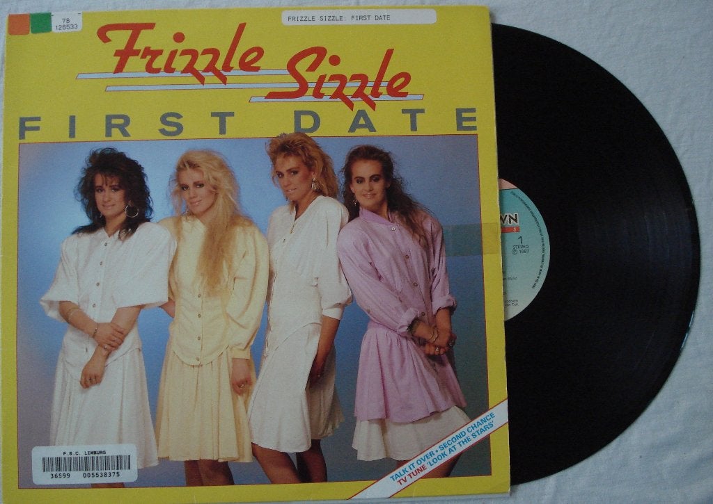 Frizzle Sizzle - First date, LP, Gebruikt, Ophalen of Verzenden, 12 inch