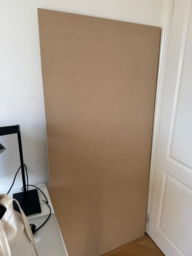 MDF blank plaat nieuw, 90 x 190 x 3, Ophalen, Zo goed als nieuw