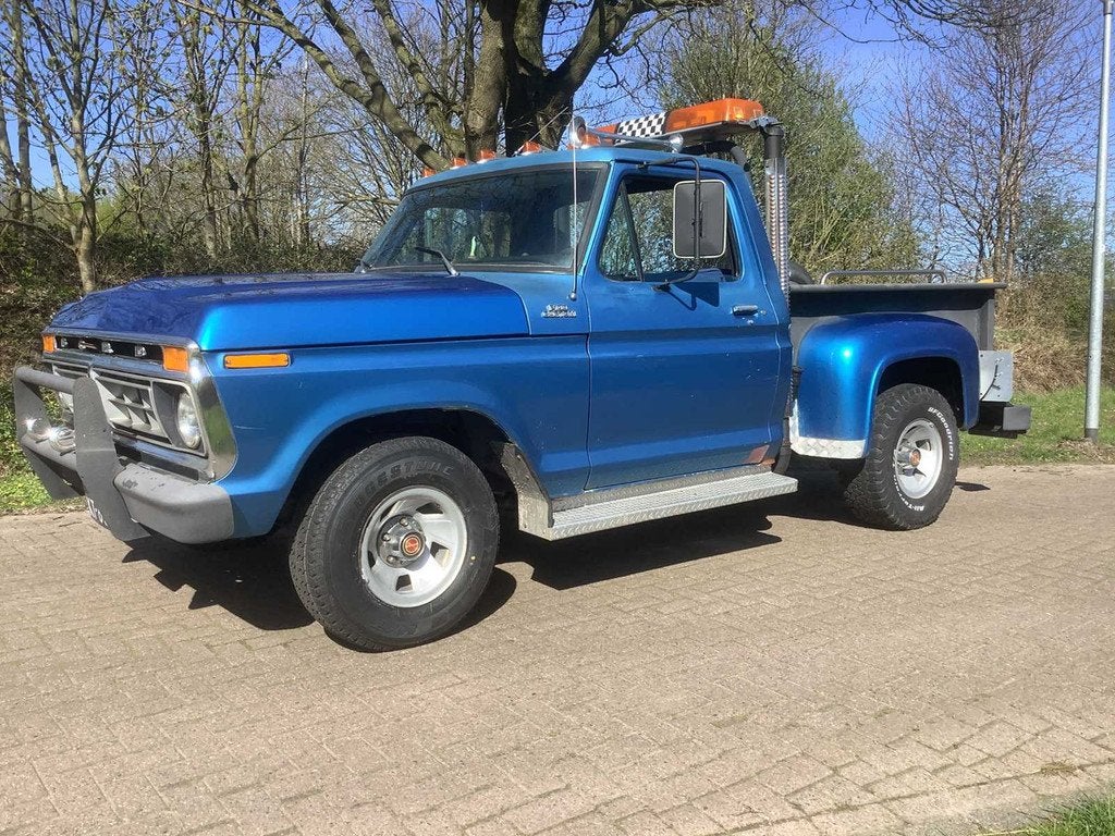 1977 Ford F 100 Oldtimer, Bedrijf, Ford, Geïmporteerd, 3 stoelen