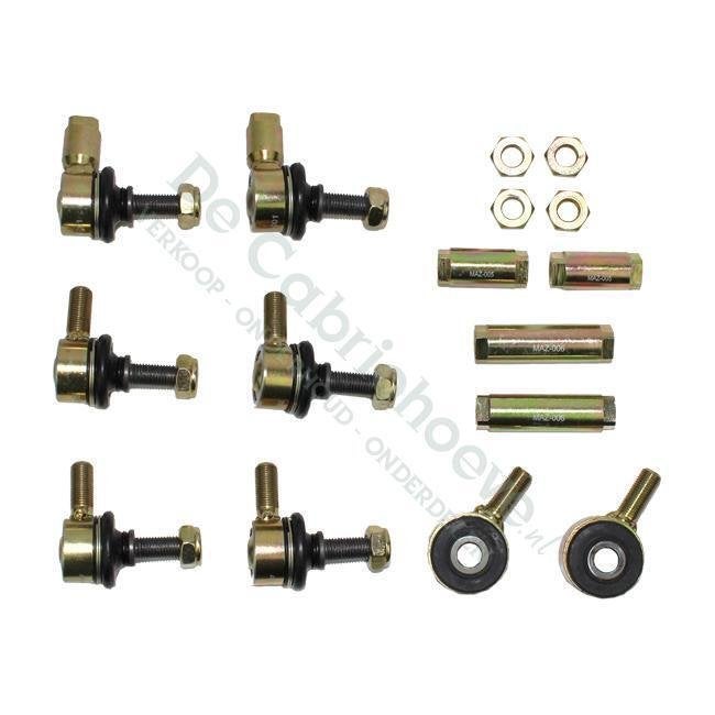 MX5 V-Maxx set stabilisator koppelstangen instelbaar, De Cabriohoeve VOF, Nieuw, Info@cabriohoeve.nl, Julianalaan 9, 9462PG Gasselte, Nederland