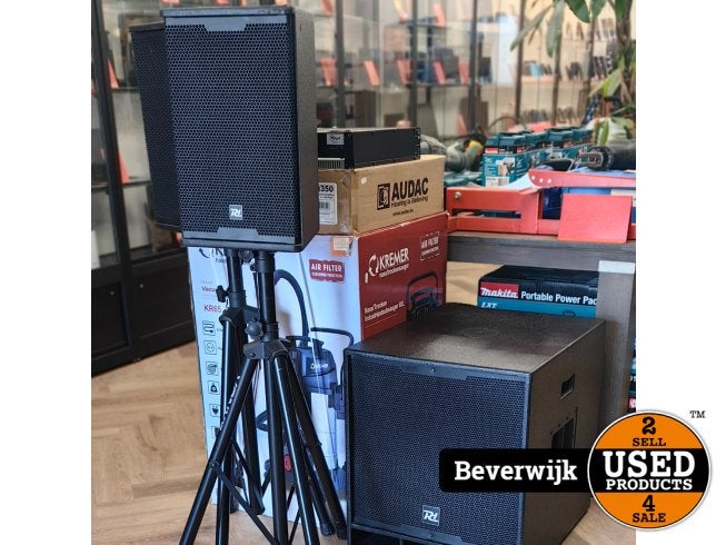 RD Power Dynamics Combo 1800 | Inclusief Speakers: Statief!, Flex Ltd., Zo goed als nieuw, https://flex.com/contact-us, Nobelstraat 10, 5807 GA Oostrum LB, Limburg, Nederland