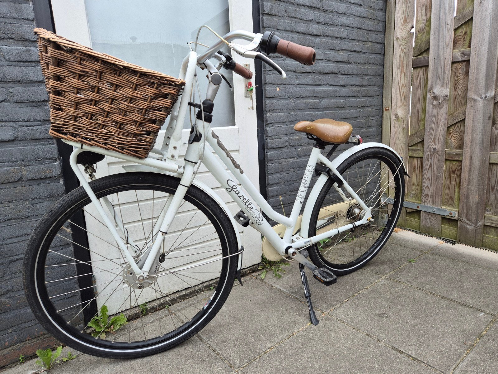 Gazelle Miss Grace damesfiets - 28 inch, frame 50/52, Ophalen, Gebruikt, Versnellingen, 50 tot 53 cm