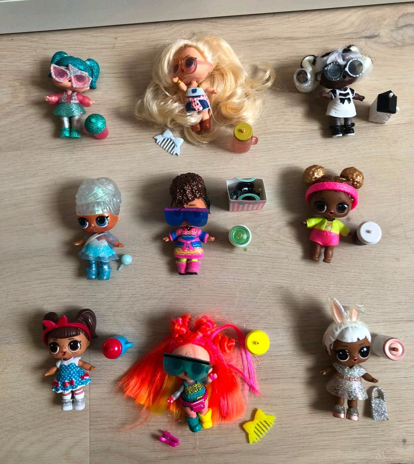 Grote collectie L.O.L. Surprise! poppen met accessoires, Kinderen en Baby's, Speelgoed | Poppen, Ophalen, Zo goed als nieuw, Overige typen