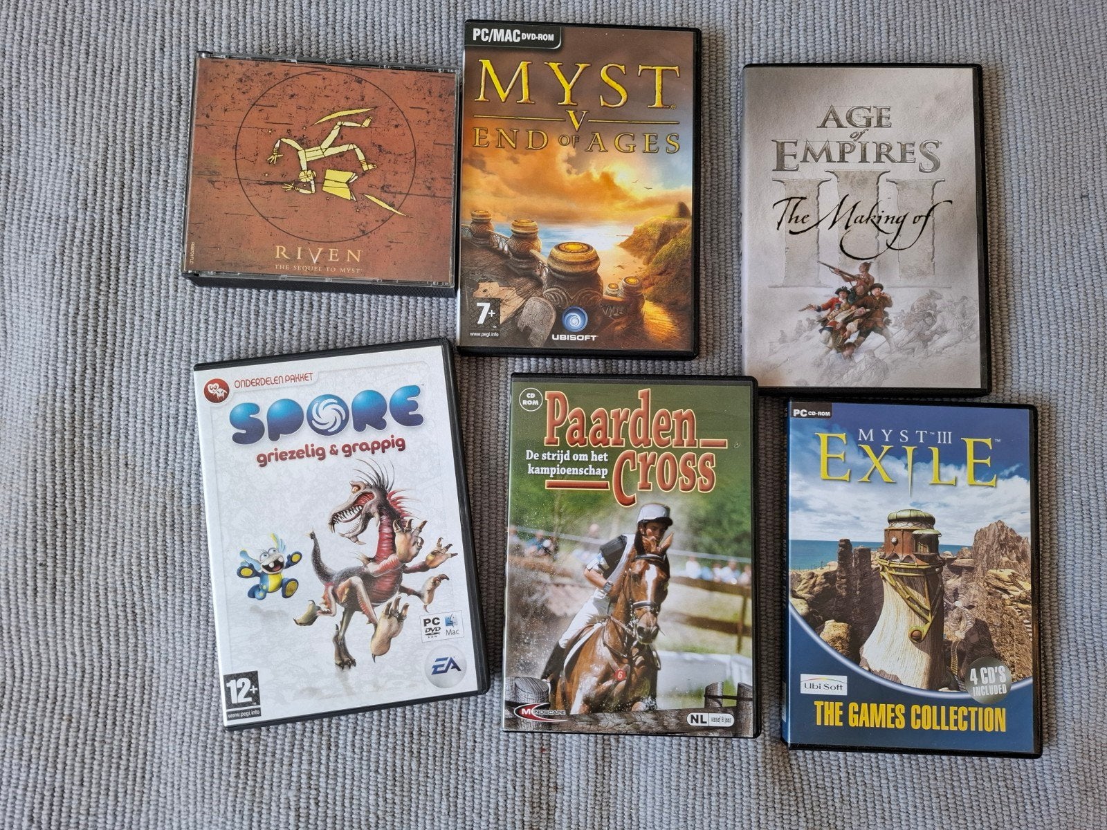 Diverse oude games - PC CD-ROM, Ophalen of Verzenden, Gebruikt, Overige genres