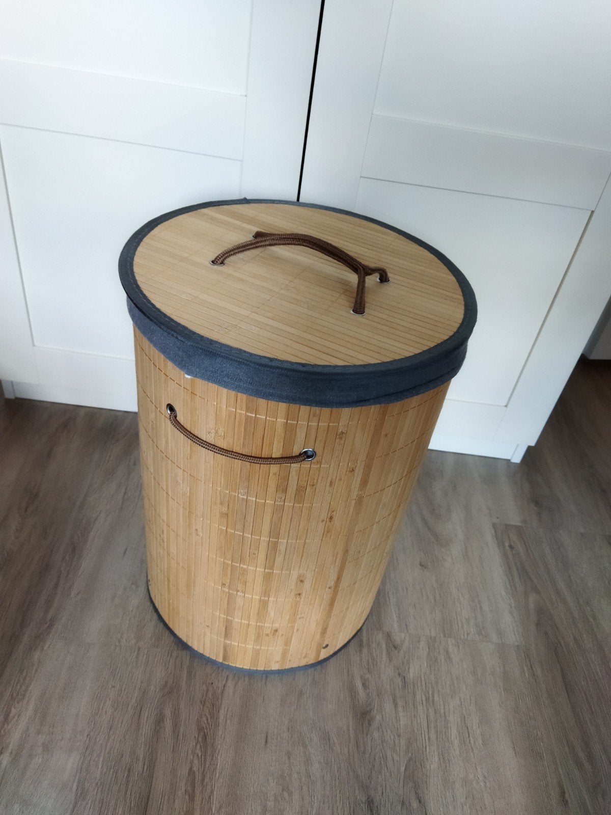 Wasmand bamboe., Huis en Inrichting, Overige Huis en Inrichting, Ophalen