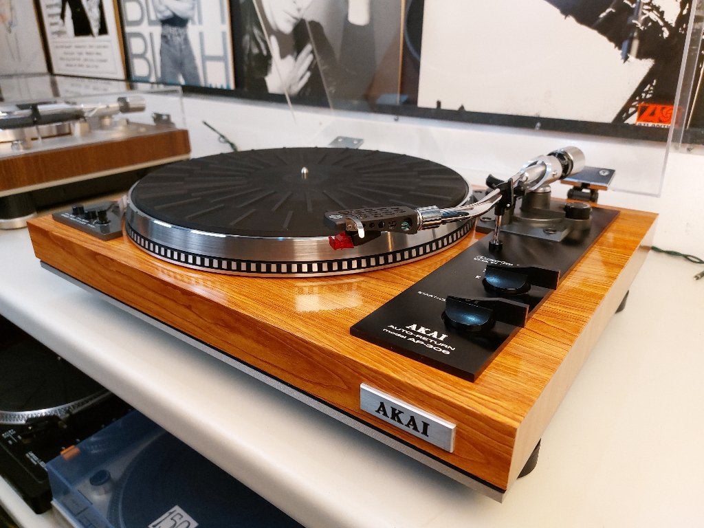 Akai AP-306 perfecte staat met 1jaar garantie, Ophalen, Automatisch, Refurbished, Platenspeler