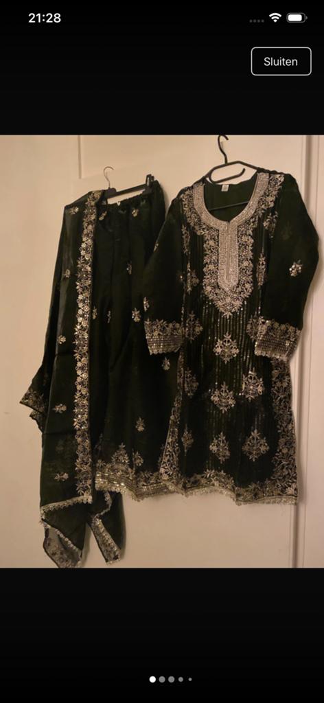 Indian Afghan dress, Ophalen of Verzenden, Zo goed als nieuw