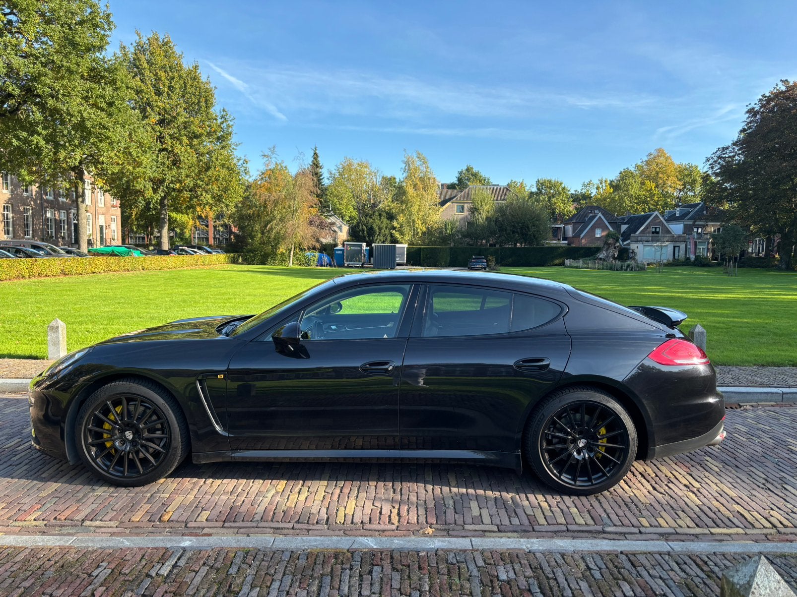 Porsche Panamera 3.0 4S PDK 2013 Zwart, Auto's, Automaat, 4 stoelen, 11 km/l, Vierwielaandrijving