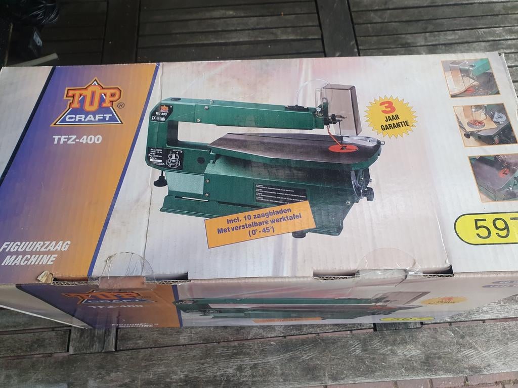 ZGAN Figuurzaagmachine, Doe-het-zelf en Verbouw, Gereedschap | Zaagmachines, Ophalen, Zo goed als nieuw, 30 tot 70 mm, Figuurzaag