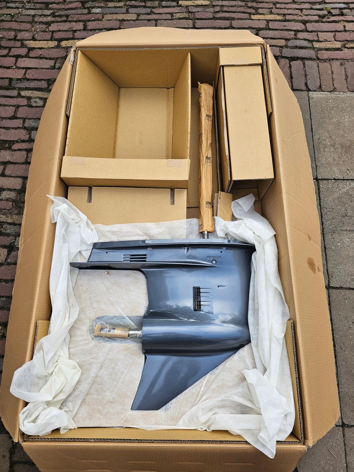 Yamaha staartstuk gearbox 150 pk 175 pk 200 pk 225 pk, Ophalen, Nieuw, Motor en Techniek