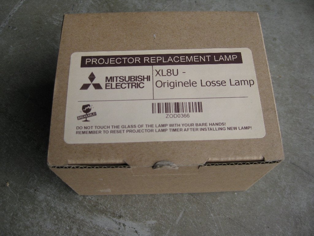15790 1 mitsubishi beamer lamp xl8u, Gebruikt, Ophalen of Verzenden