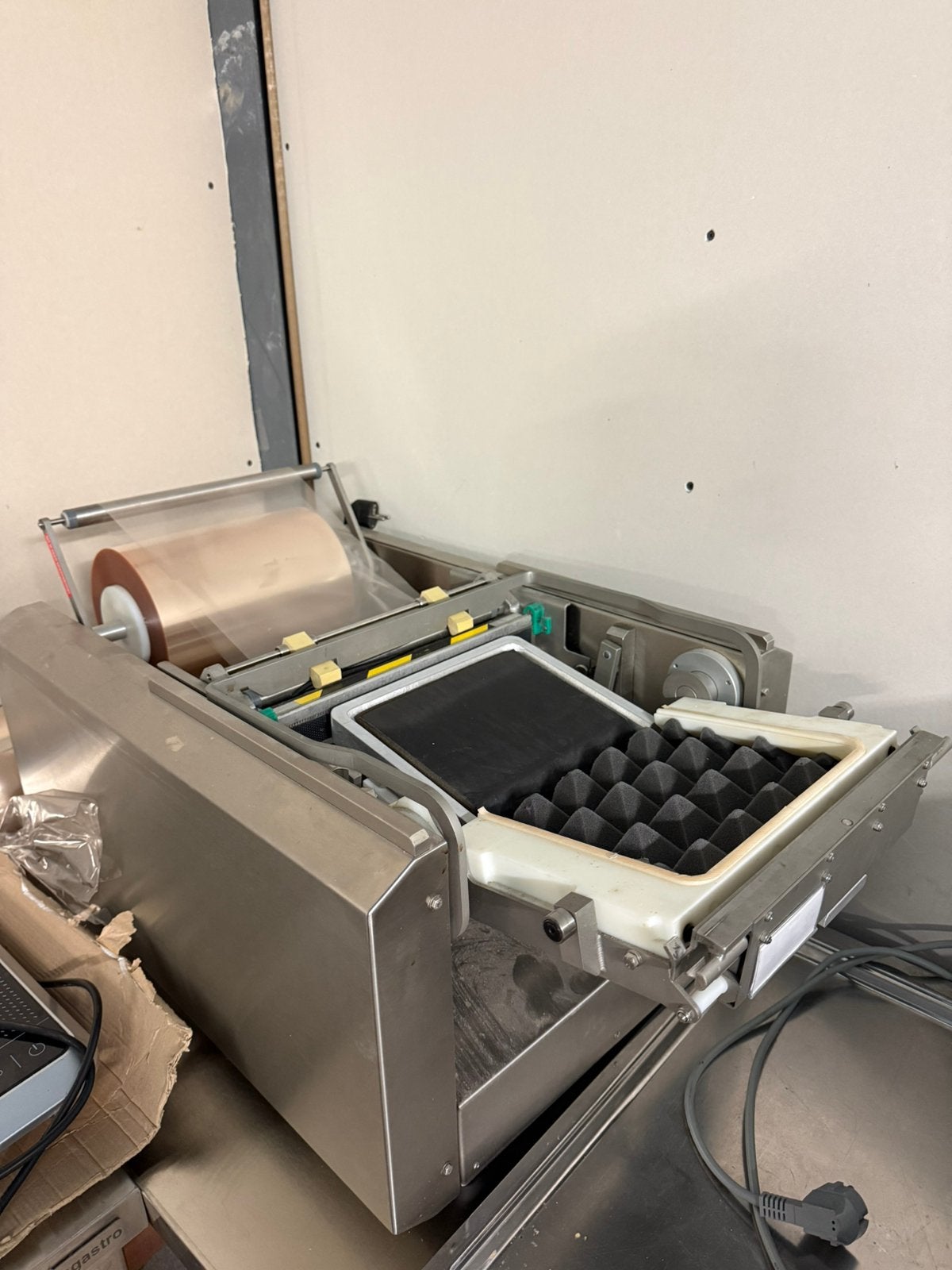 Inpakmachine, Ophalen, Gebruikt