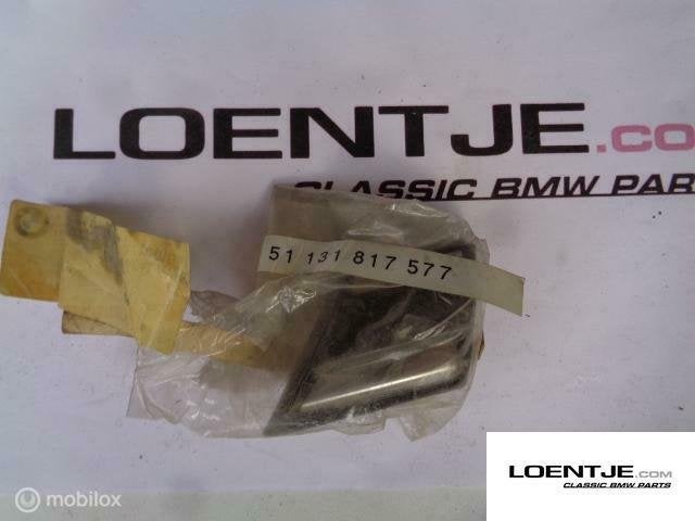 nieuwe Stootlijst achterscherm rechts BMW e12 520 528i etc, Gebruikt, Ophalen of Verzenden, BMW, BMW