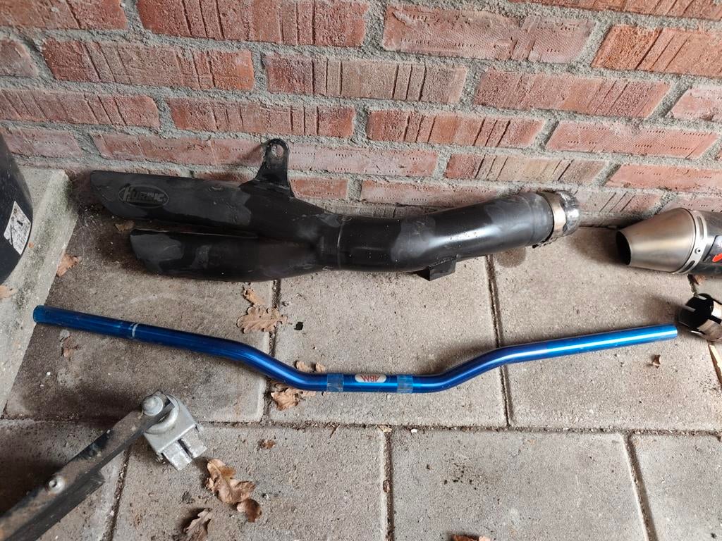 Hurric Pro uitlaat en stuur voor Yamaha FZ1, Motoren, Verzenden