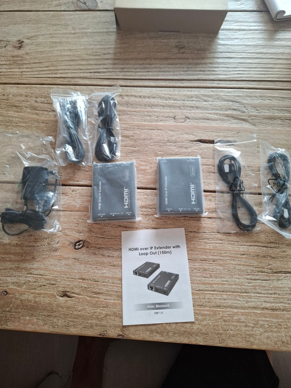 HDMI Extender over CAT6/IP 150 meter (ARAS HDMI-EXT-150) – C, Ophalen of Verzenden, Nieuw