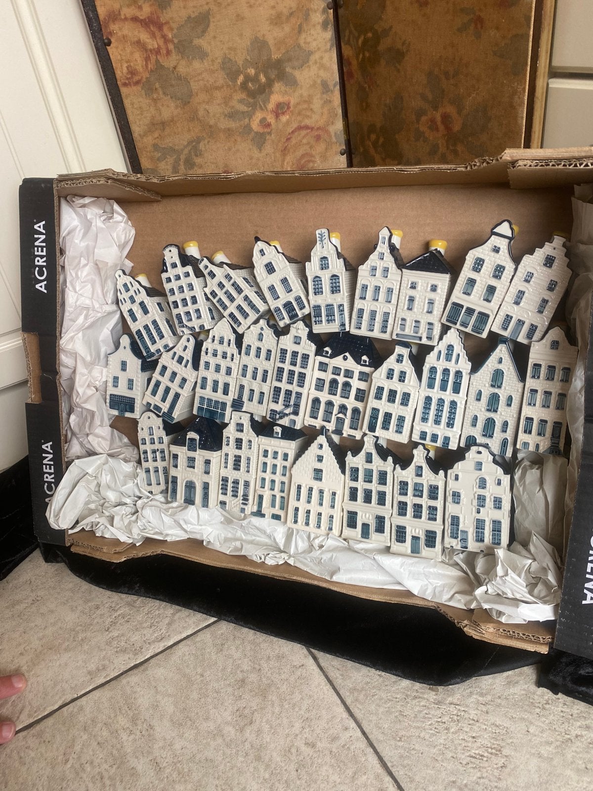 Verzameling 27 KLM BOLS HUISJES, Verzamelen, KLM Huisjes, Ophalen of Verzenden, Zo goed als nieuw, 1 t/m 20