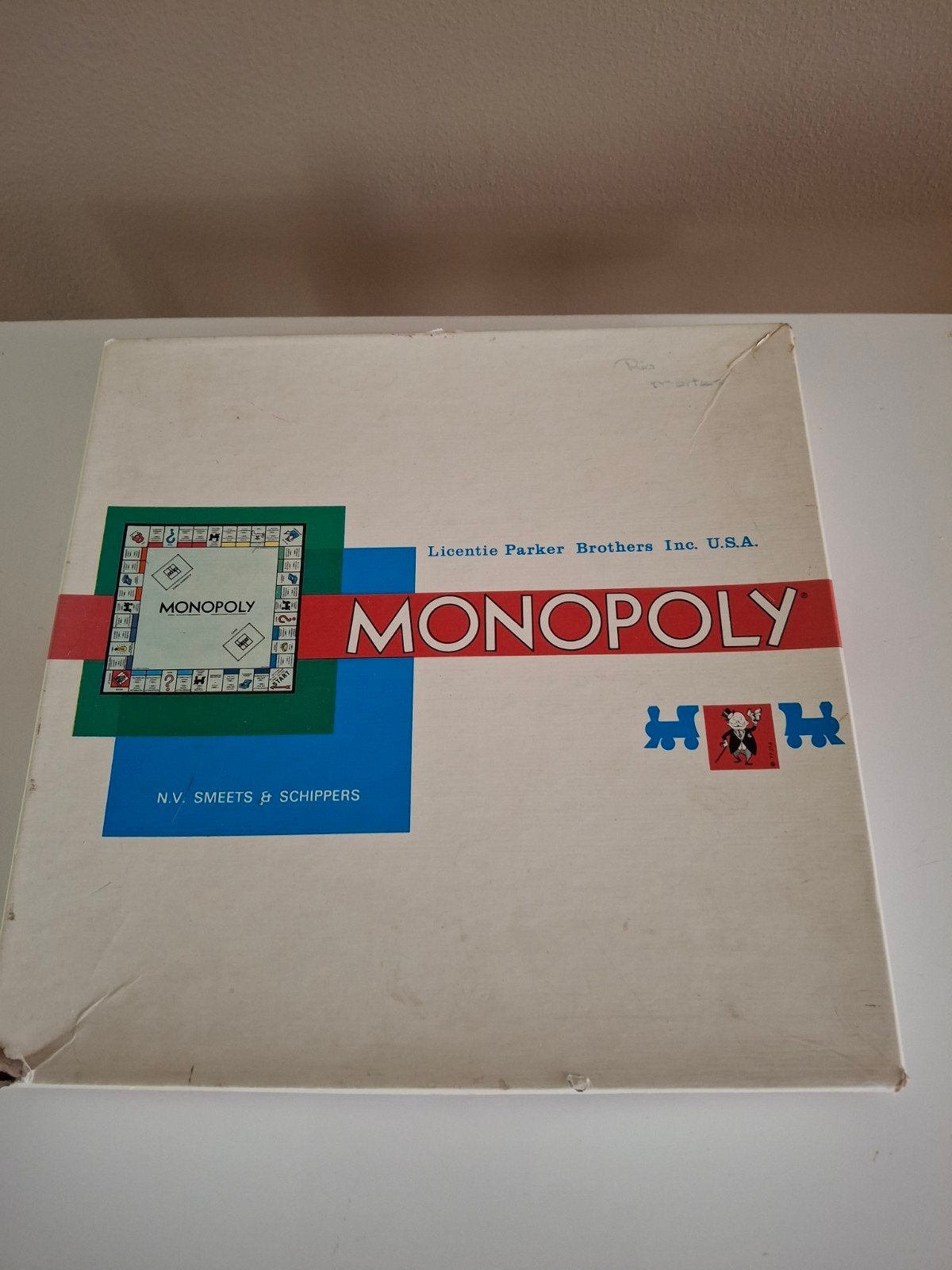 Vintage Monopoly Spel - Klassieke Editie, Hobby en Vrije tijd, Gezelschapsspellen | Bordspellen, Vijf spelers of meer, Ophalen of Verzenden
