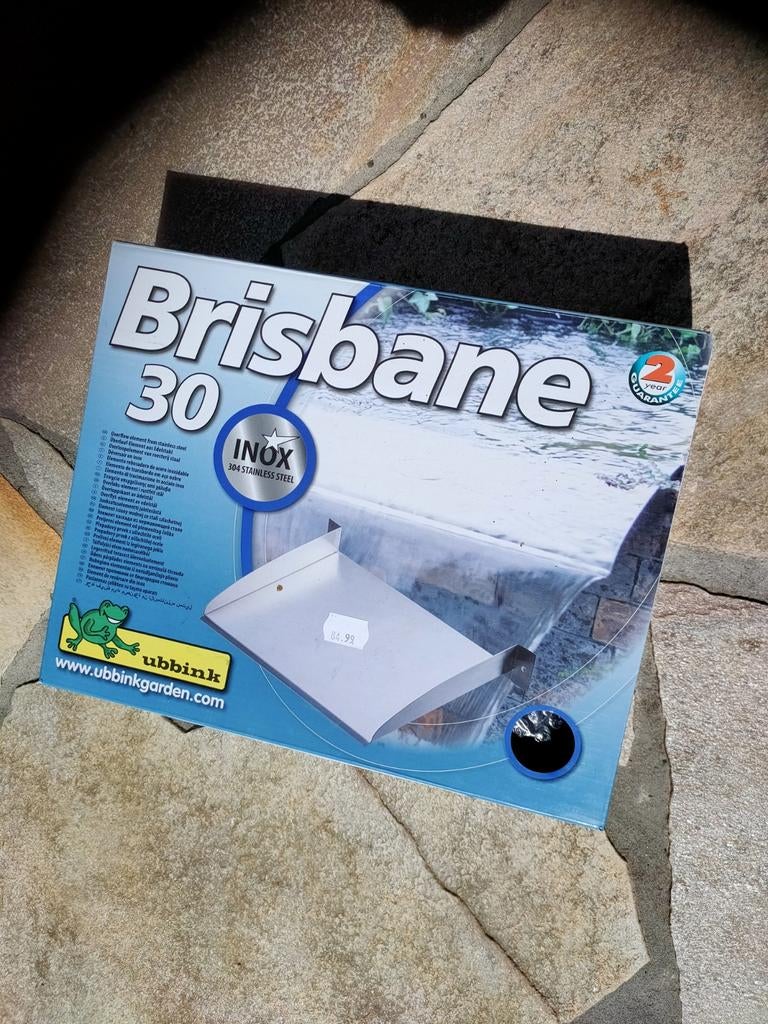 Nieuw Ubbink Brisbane 30 Overloop element Overflow RVS, Ophalen of Verzenden, Nieuw, Rvs, Overige typen