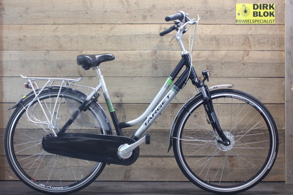 Target La Salle damesfiets 5v D50 zilver + 3 mnd garantie, Niet ingevuld, Gebruikt, Niet ingevuld, Niet ingevuld