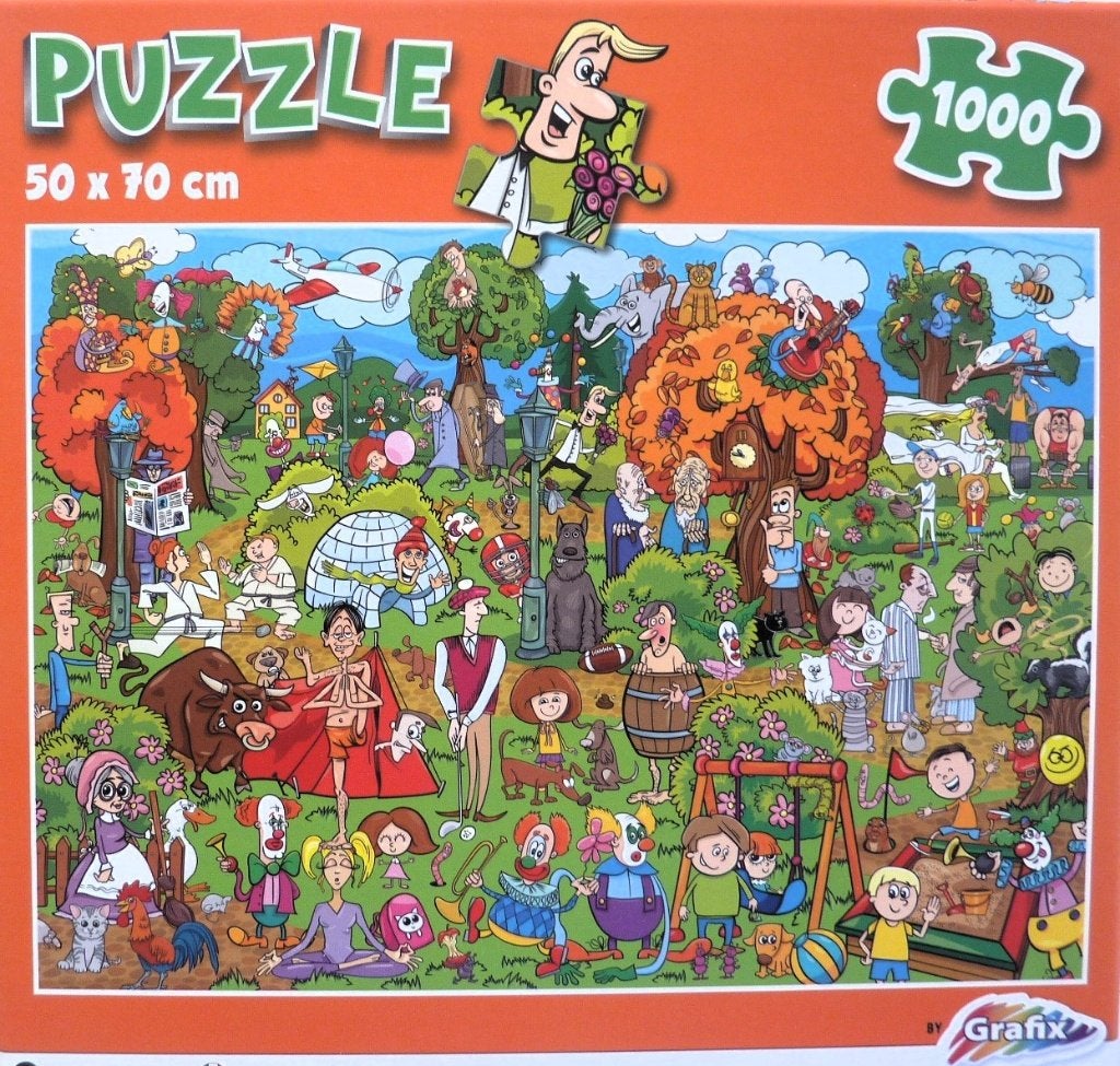 Park life., Ophalen, 500 t/m 1500 stukjes, Gebruikt, Legpuzzel
